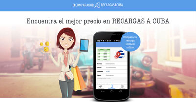 Promoción recarga doble de recargadobleacuba.com para Cubacel. Cuba