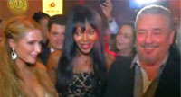 Paris Hilton y Naomi Campbell de fiesta con hijos de los Castro